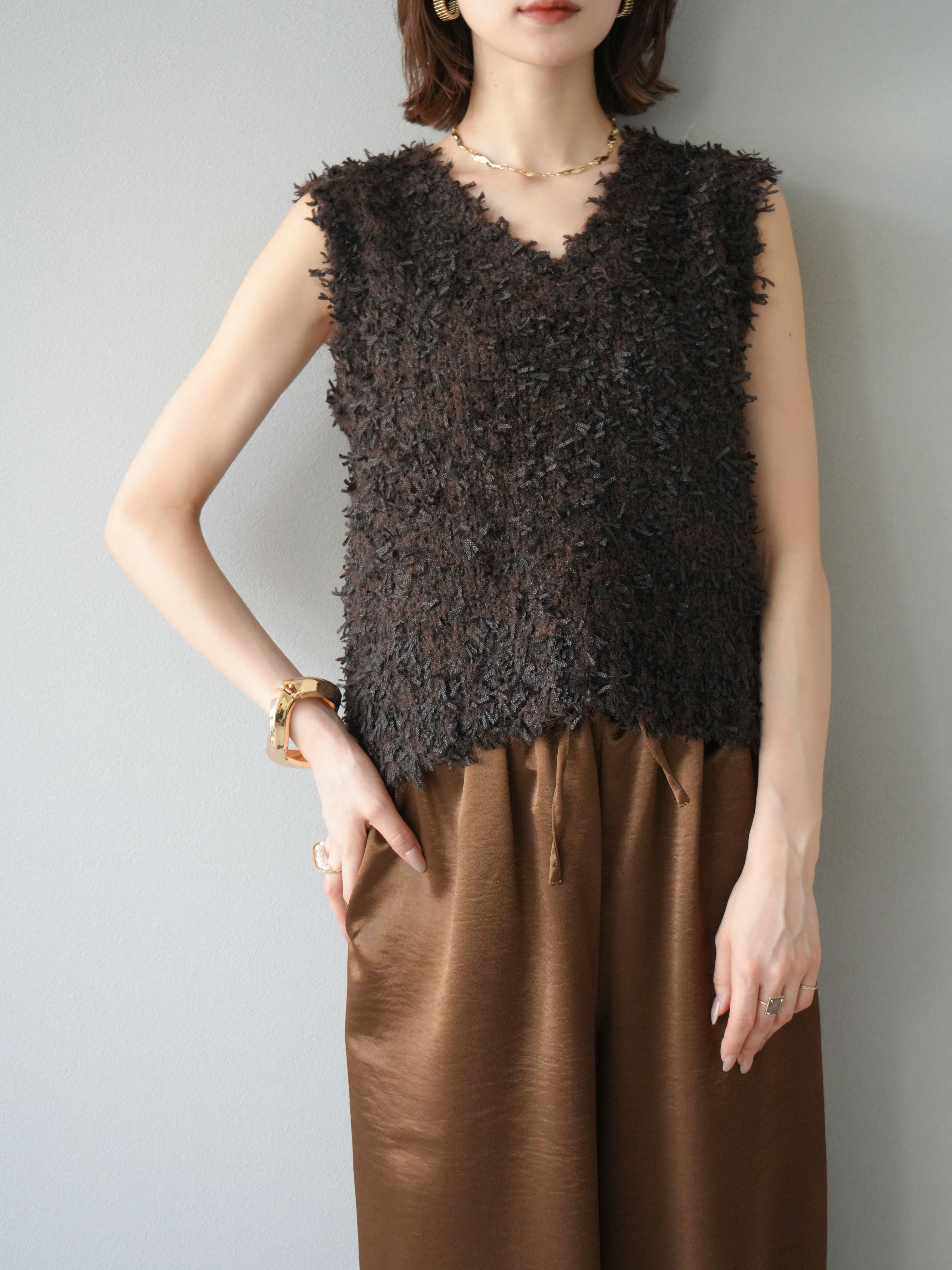 MAHIYA ジョプリン スエード フリンジベスト スエード調 フリンジベスト｜フリークスストアの通販｜&mall（アンド