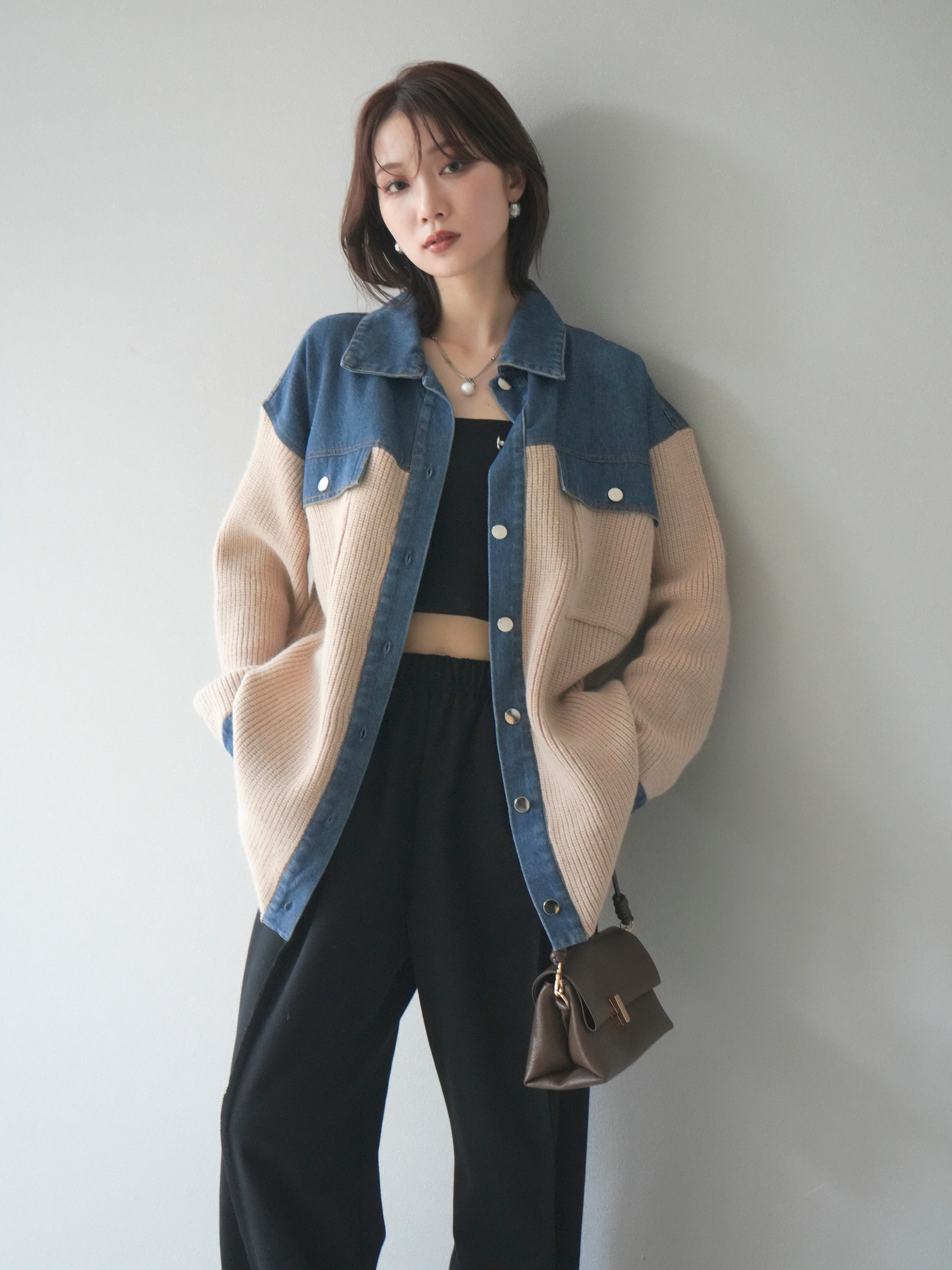 デイジーリン　ベージュ ニット風 コート ポケット付き 楽天市場】＼クーポン有／アウター 大きいサイズ 綿混ふわっと