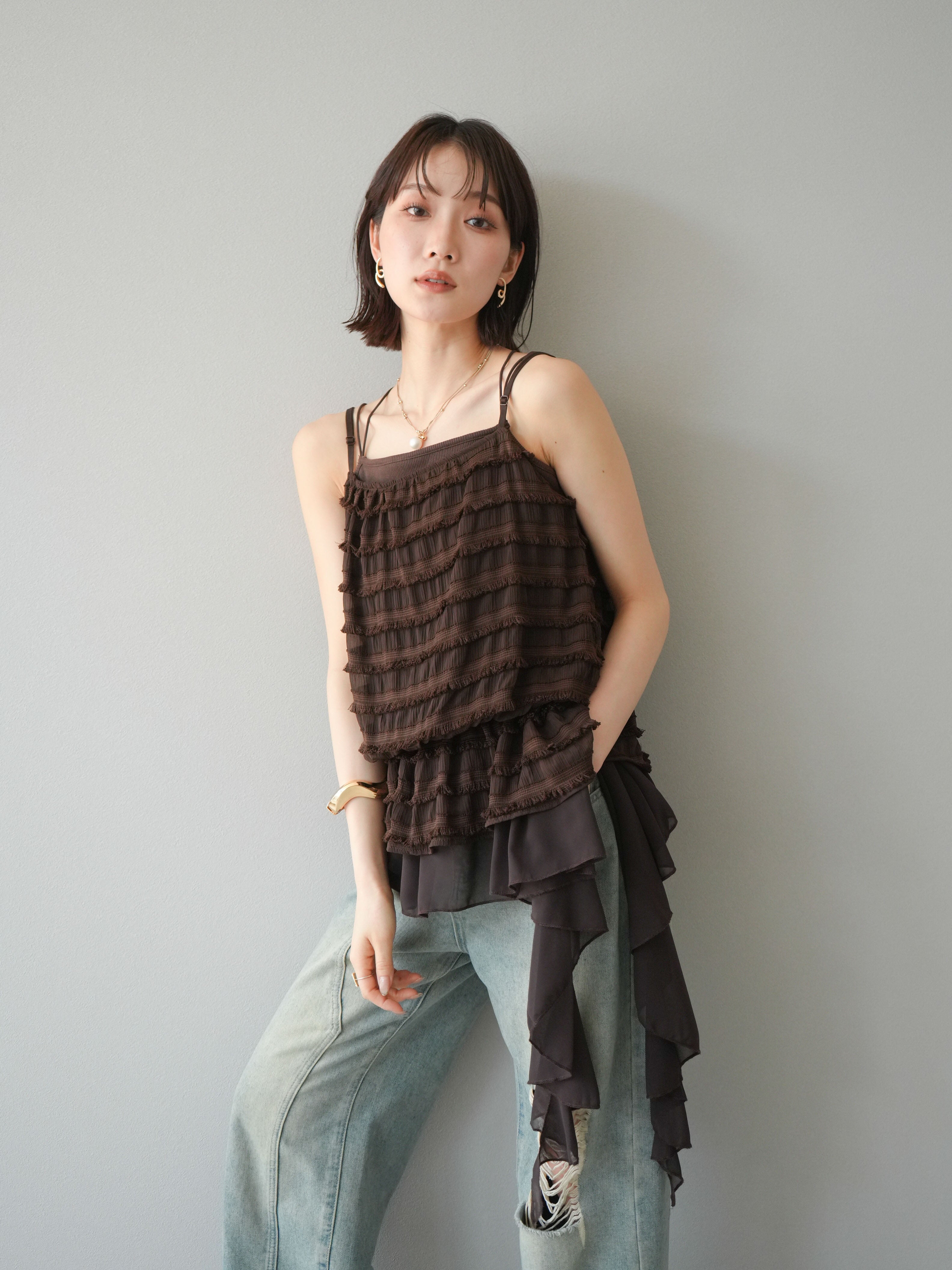 Loulou de la Falaise ブラウス キャミセット