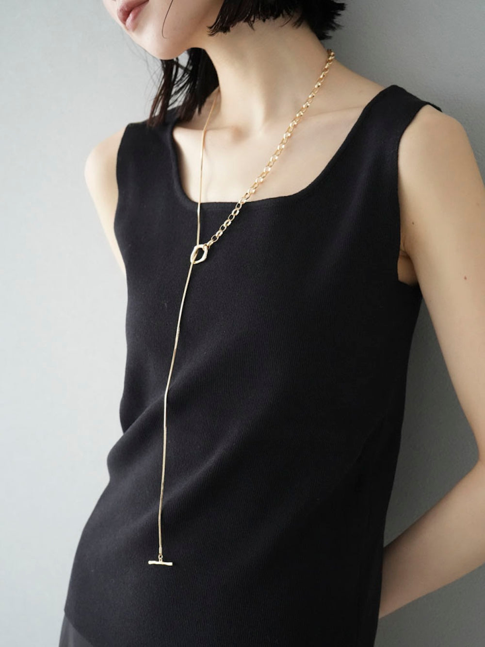 SYKIA 】3way Long Chain Necklaceネックレス - aretebiztech.com