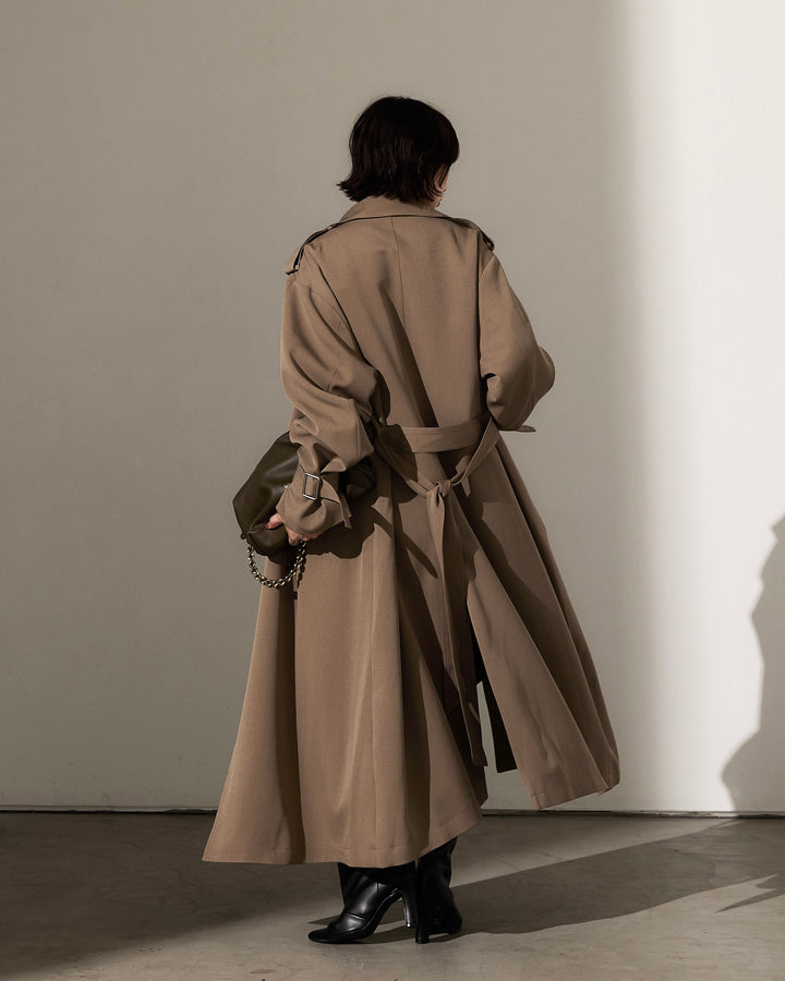 [予約]オーバートレンチコート/beige