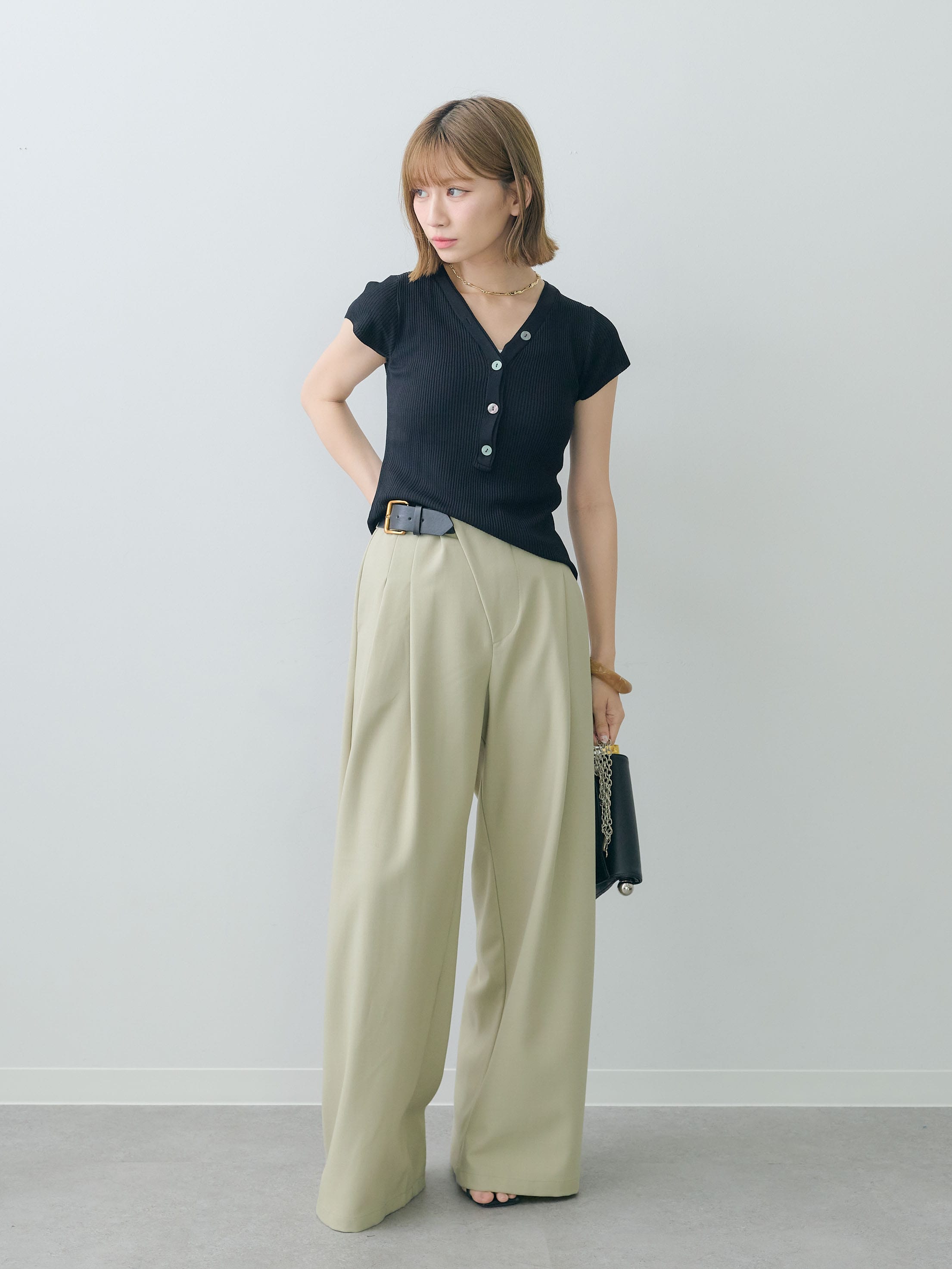 lumier ブラウス+キャミソール+ワイドパンツ(3SET) SET ITEMS – ページ – Lumier