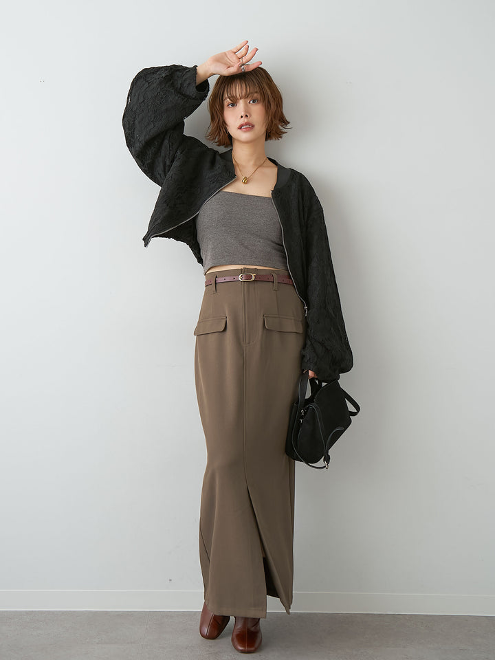 [SET]レースブルゾン+レースブルゾン(2set)