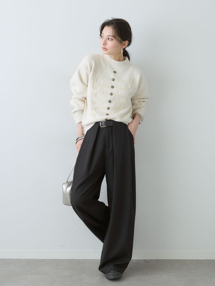 [SET]ナポレオンニットプルオーバー+選べるアクセセット(2set)