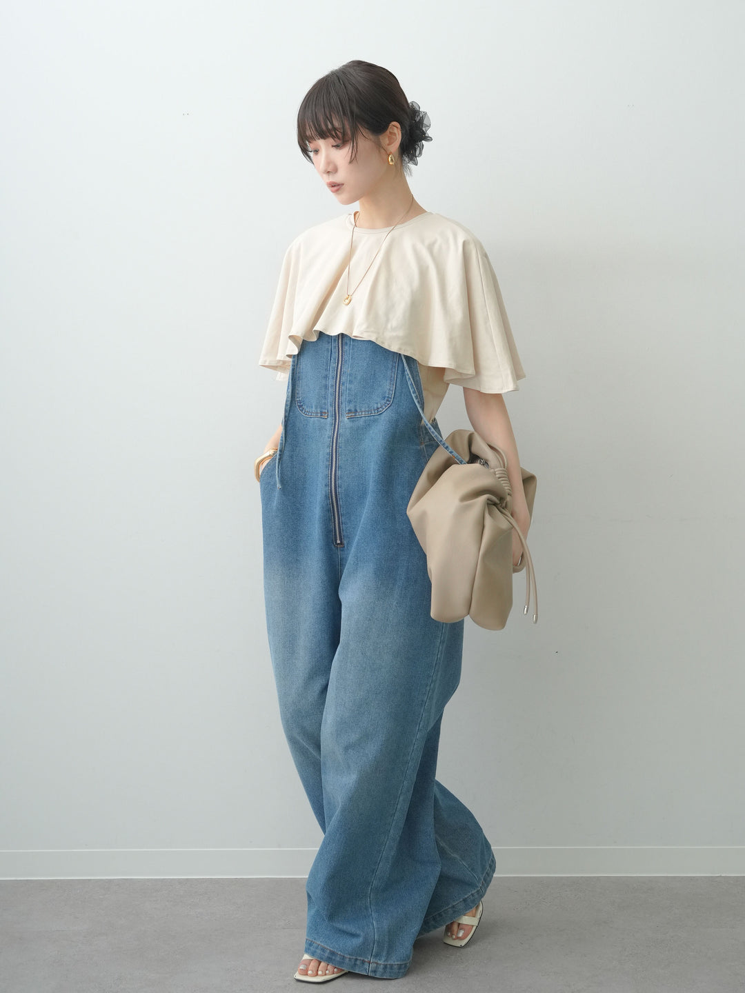 [SET]前後2wayケープTEE+前後2wayケープTEE(2set)