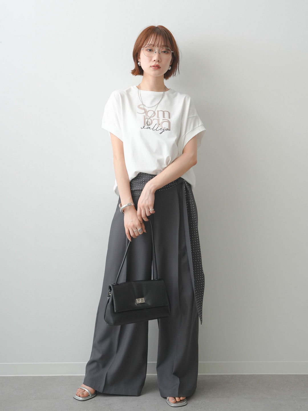[予約]立体ロゴエンボスTEE /white
