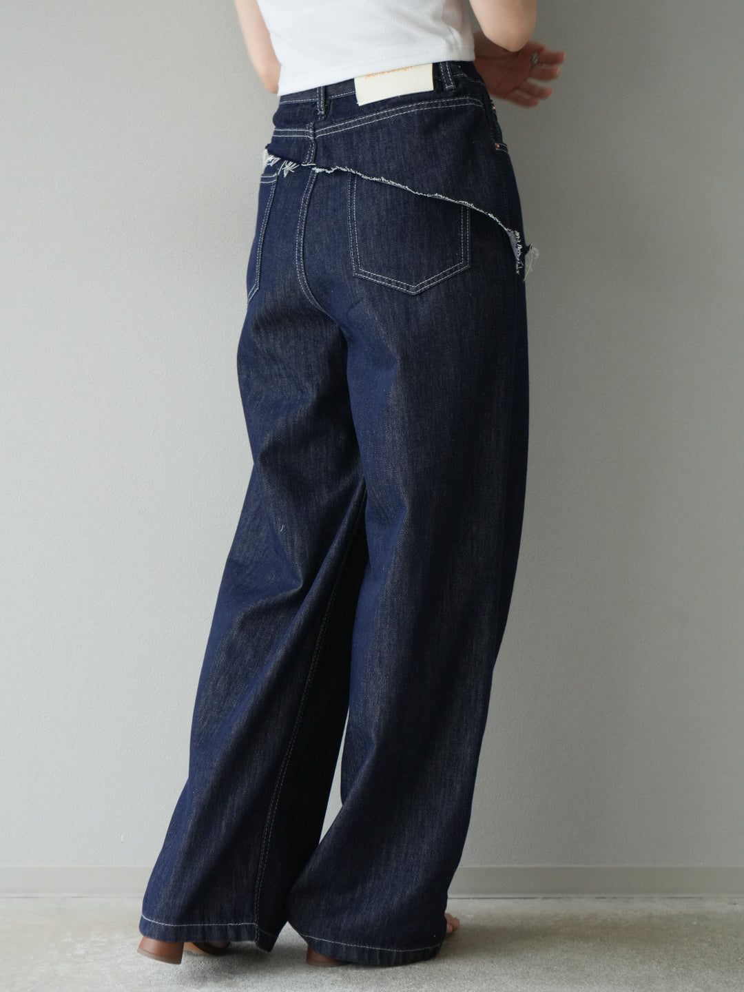 【預購】提臀牛仔褲/深藍色