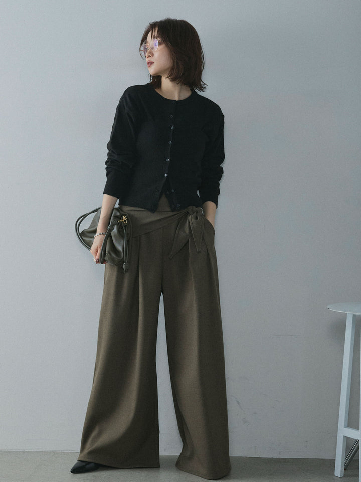 【Allure】[SET]2WAYビスチェアンサンブルカーディガン+2WAYビスチェアンサンブルカーディガン(2set)