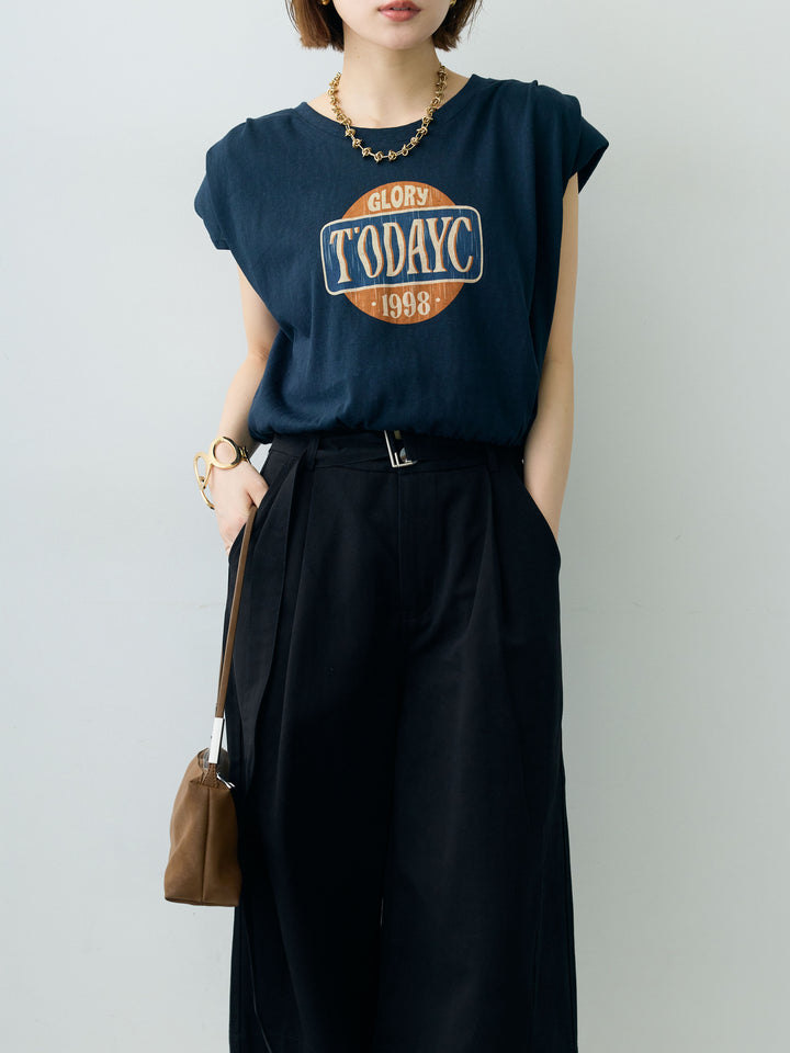 [SET]ヴィンテージロゴドロストTEE+選べるアクセセット(2set)