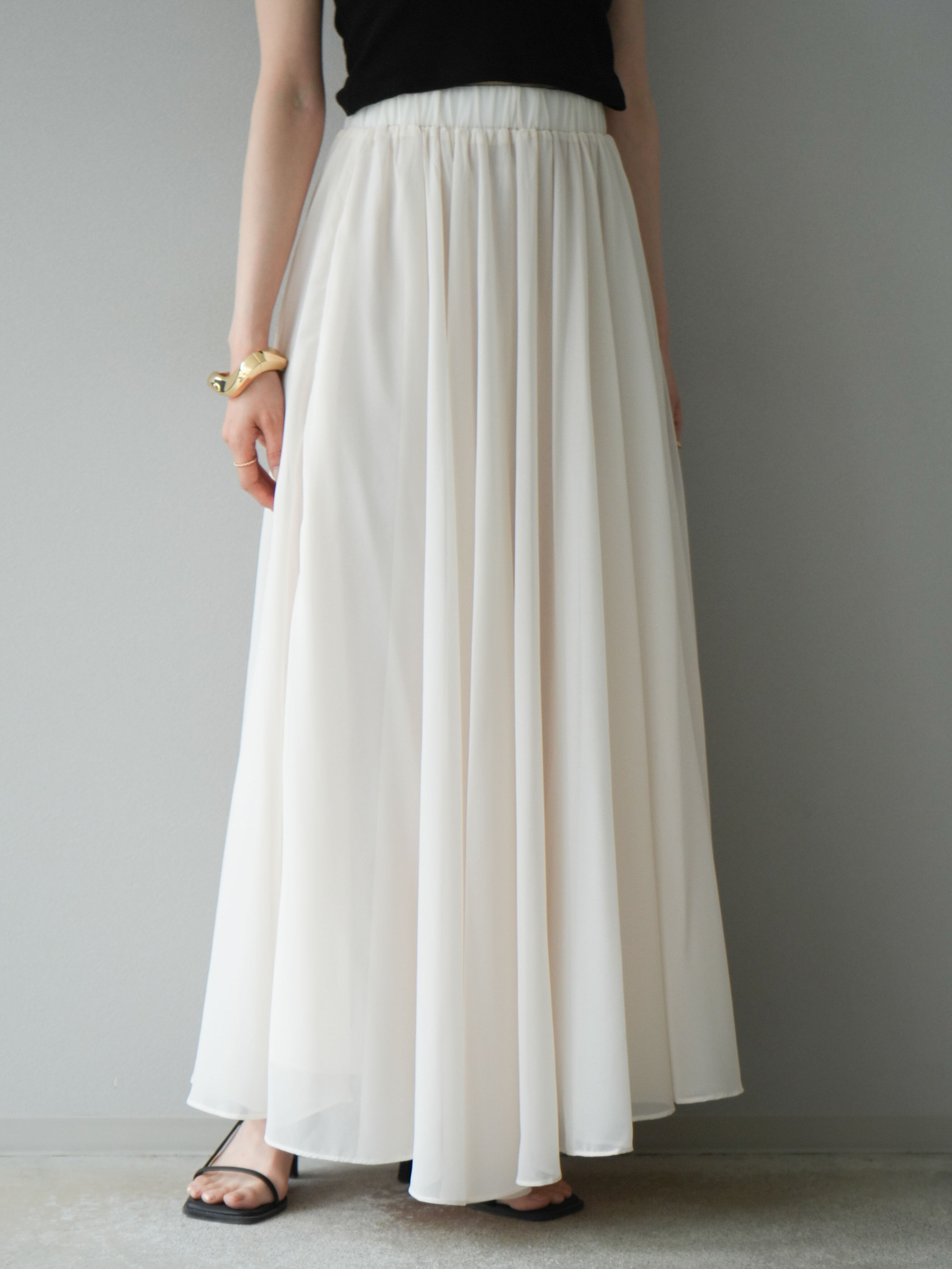 最終値下 Ameri VINTAGE フラワープリント シフォン フレアスカート 最終値下 Ameri VINTAGE フラワープリント シフォン フレアスカート