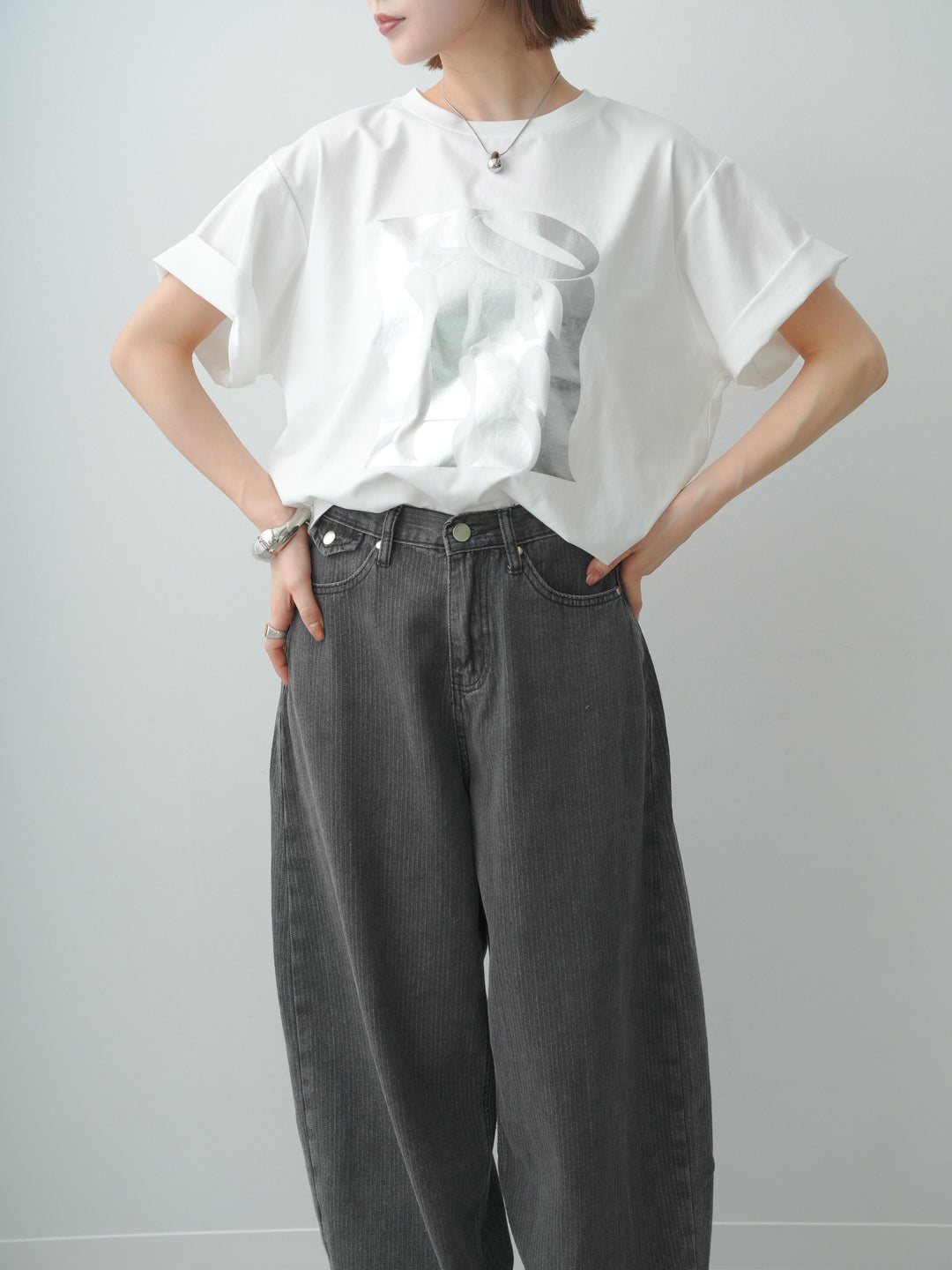 [SET]クールタッチアートロゴオーバーTEE+クールタッチアートロゴオーバーTEE(2set)