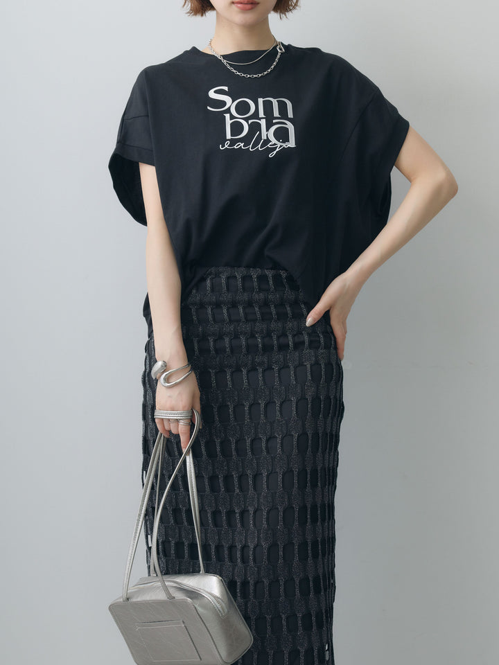 [SET]立体ロゴエンボスTEE +立体ロゴエンボスTEE (2set)