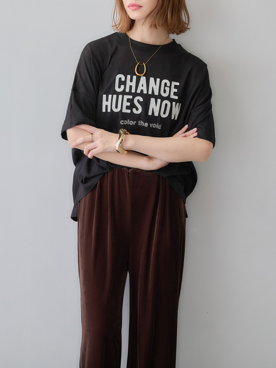 [予約]シアースラブロゴワイドTEE/black
