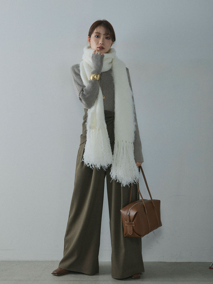 【Allure】[SET]プレーティングハイネックプルオーバー+プレーティングハイネックプルオーバー(2set)