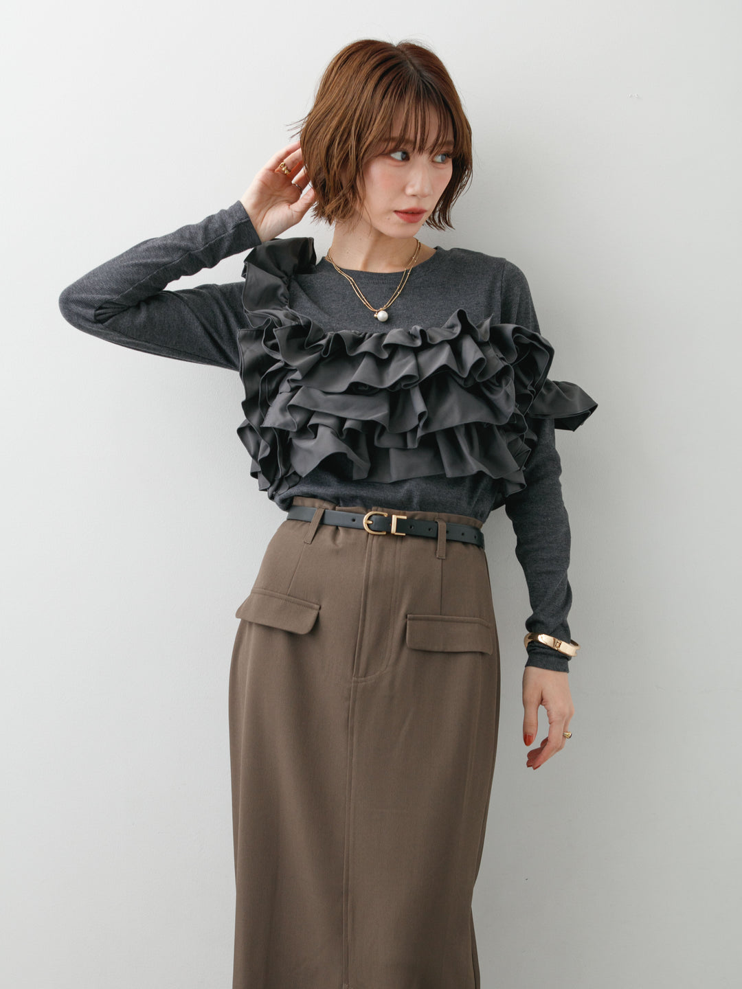 【套裝】多用途切肋排上衣 + 多用途切肋排上衣（2 件套）