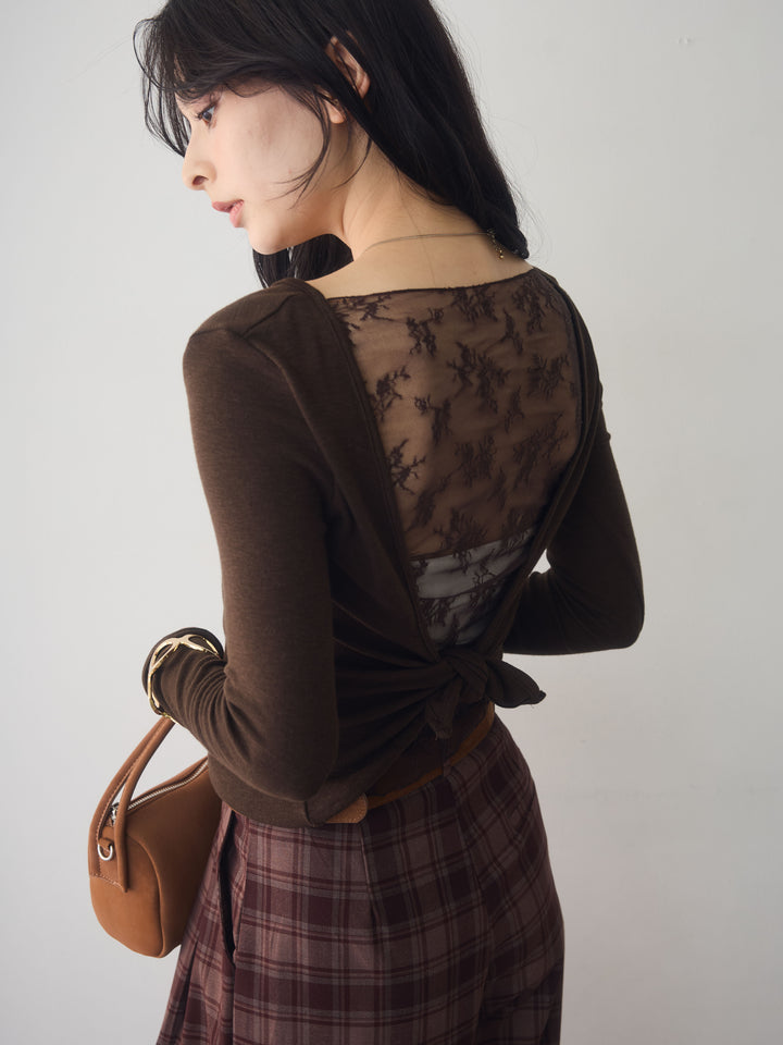 [SET]バックレーストップス+バックレーストップス(2set)