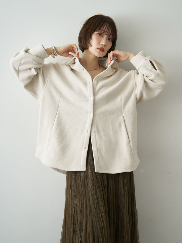 [SET]フリースパイピングシャツ+フリースパイピングシャツ(2set)