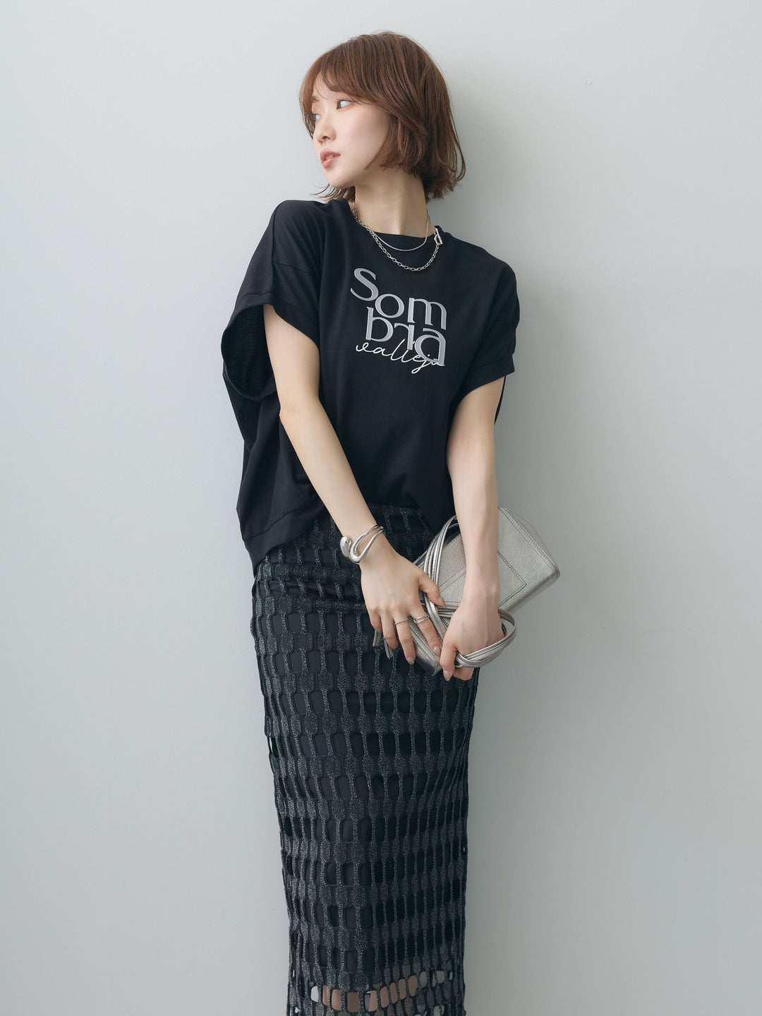 [SET]立体ロゴエンボスTEE +立体ロゴエンボスTEE (2set)