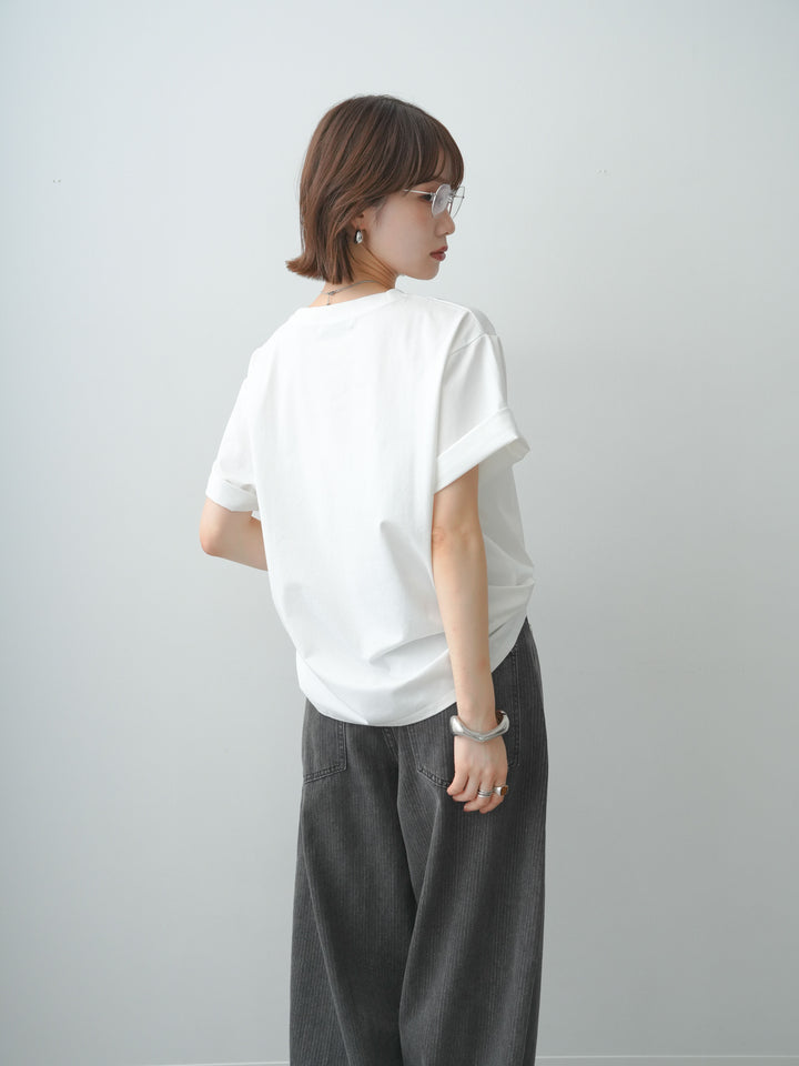 [SET]クールタッチアートロゴオーバーTEE+選べるアクセセット(2set)
