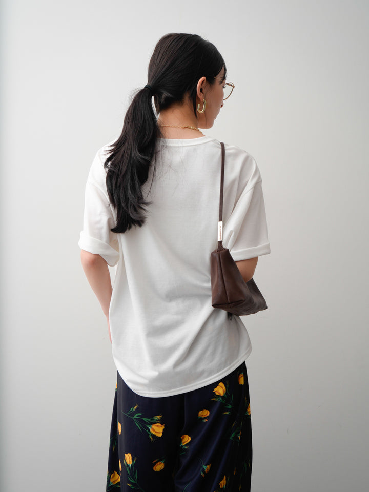 [SET]フラワーフォトTEE+フラワーフォトTEE(2set)