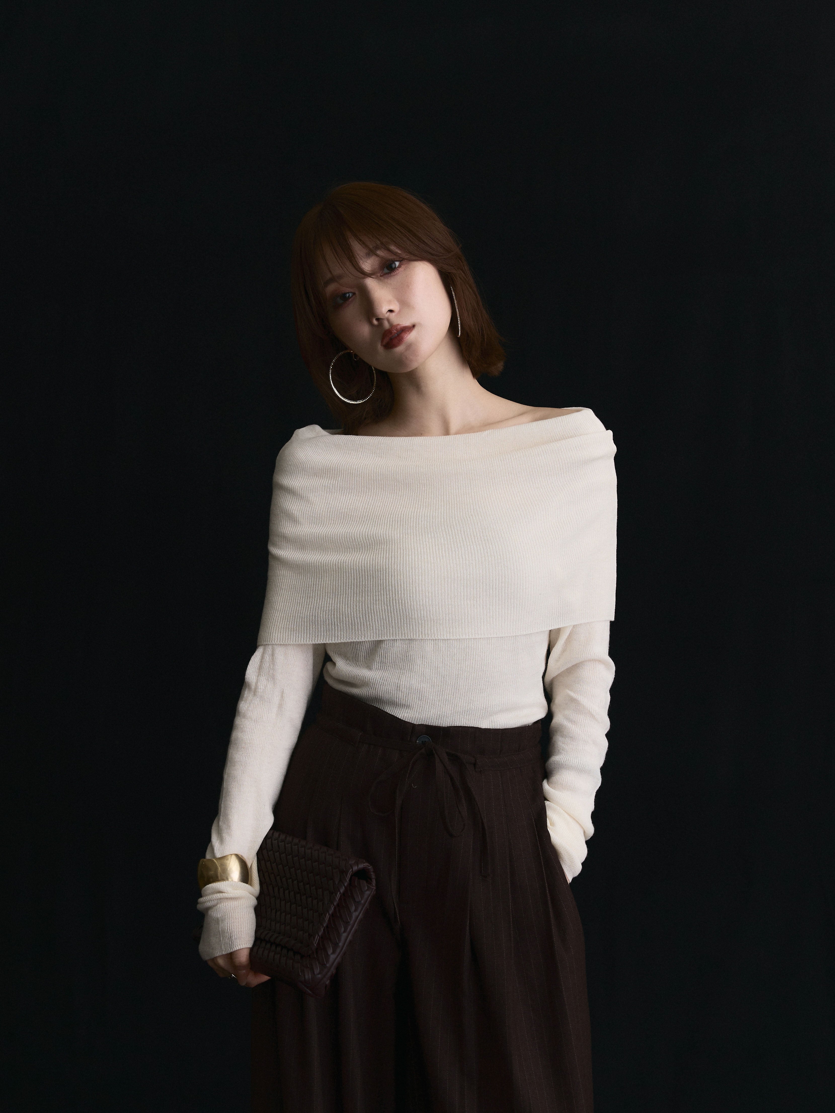 ★週末のみ値引き★Deuxieme Classe MUSEオフショルニット ☆週末のみ値引き☆Deuxieme Classe MUSEオフショルニット