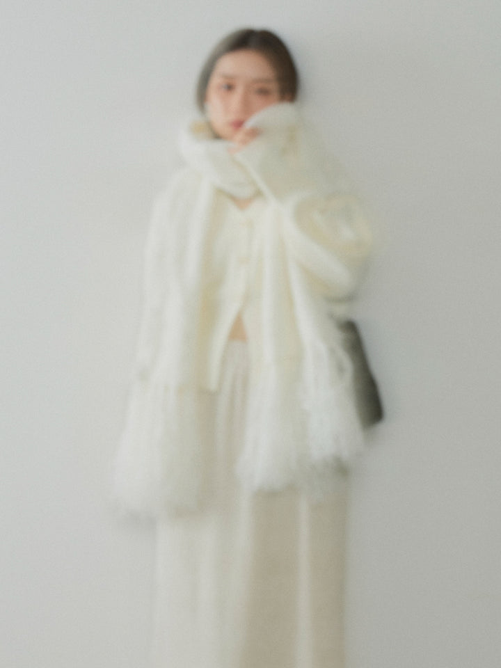 【Allure】[SET]アルパカタッチVネックカーディガン+アルパカタッチVネックカーディガン(2set)