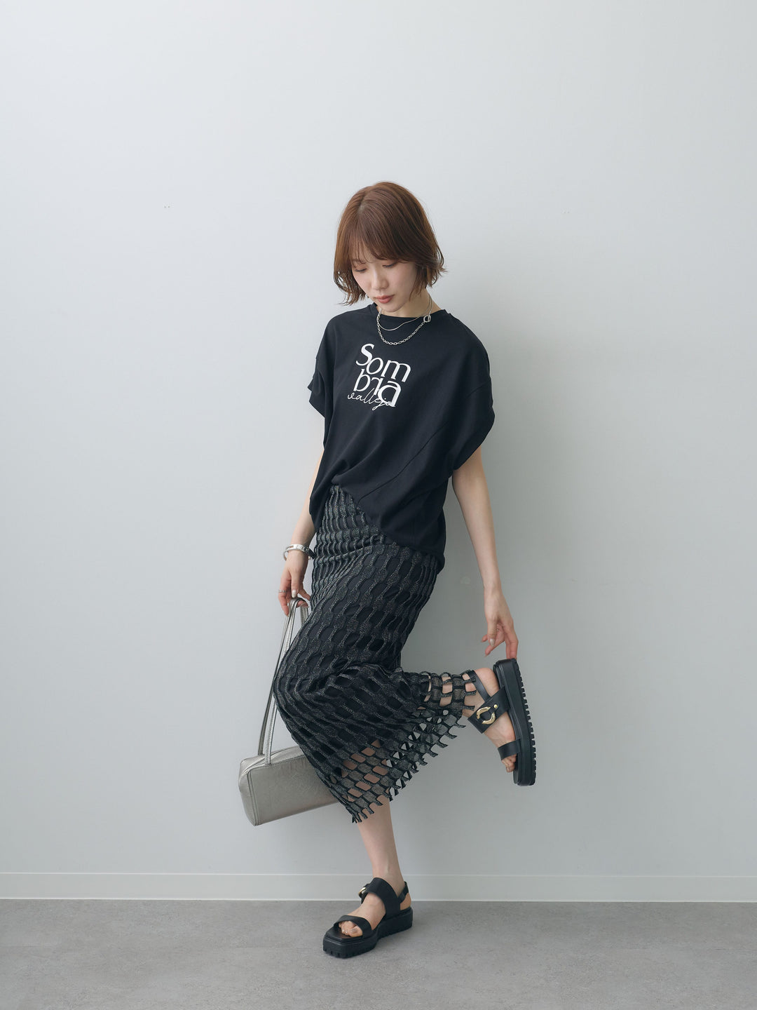 [SET]立体ロゴエンボスTEE +立体ロゴエンボスTEE (2set)