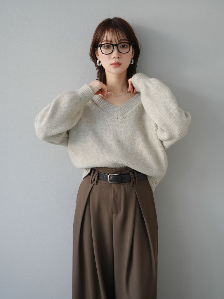 yoliベージュ　ショート ニット yoliショートニット 【公式通販】