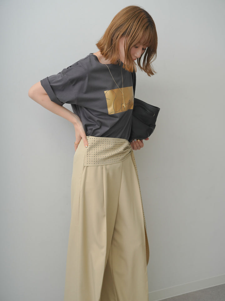 [SET]箔プリントボックスTEE+箔プリントボックスTEE(2set)