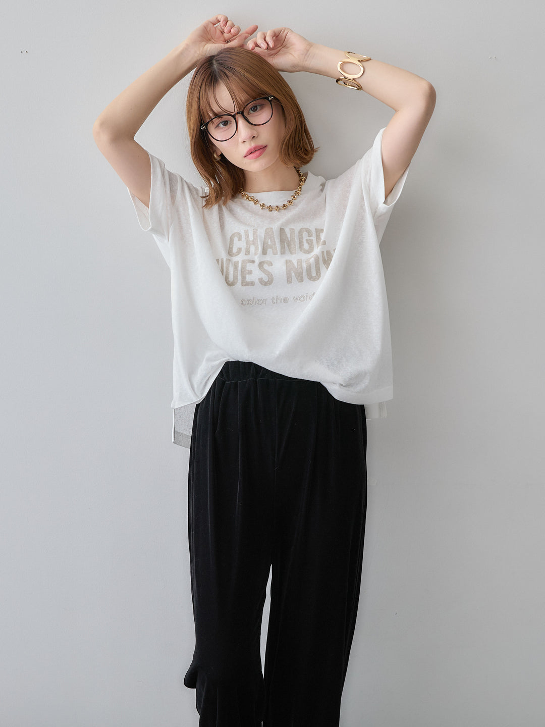 [SET]シアースラブロゴワイドTEE+シアースラブロゴワイドTEE(2set)