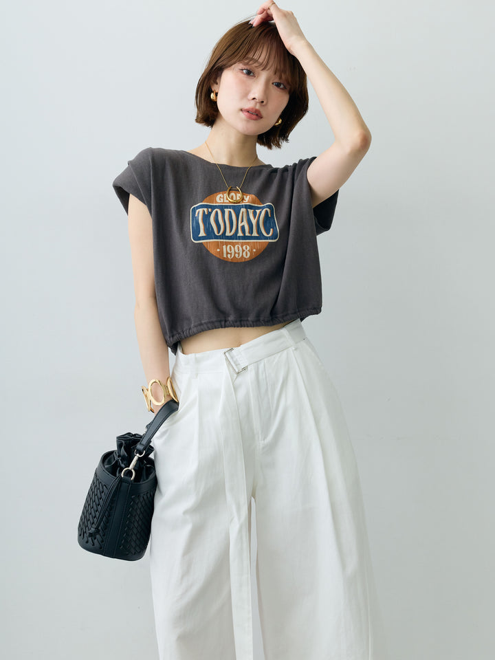 [SET]ヴィンテージロゴドロストTEE+ヴィンテージロゴドロストTEE(2set)