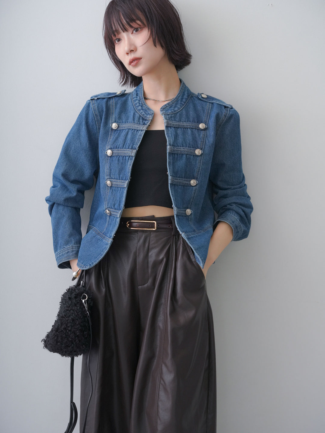 【套裝】拿破崙牛仔夾克 + 配件套裝（2 套可選）