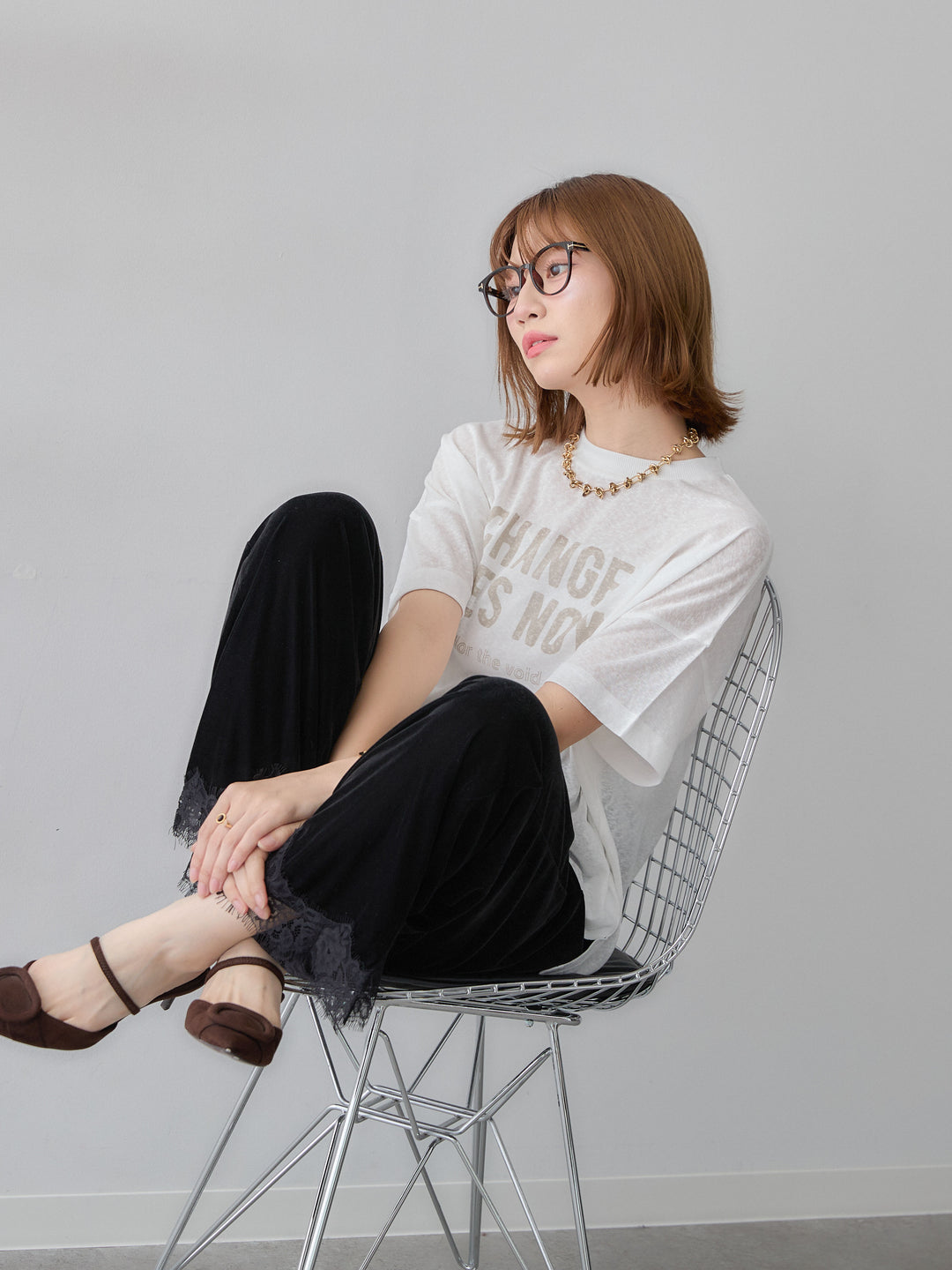 [予約]シアースラブロゴワイドTEE/offwhite
