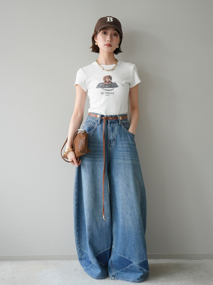 [SET]ドッグコンパクトTEE+ドッグコンパクトTEE(2set)