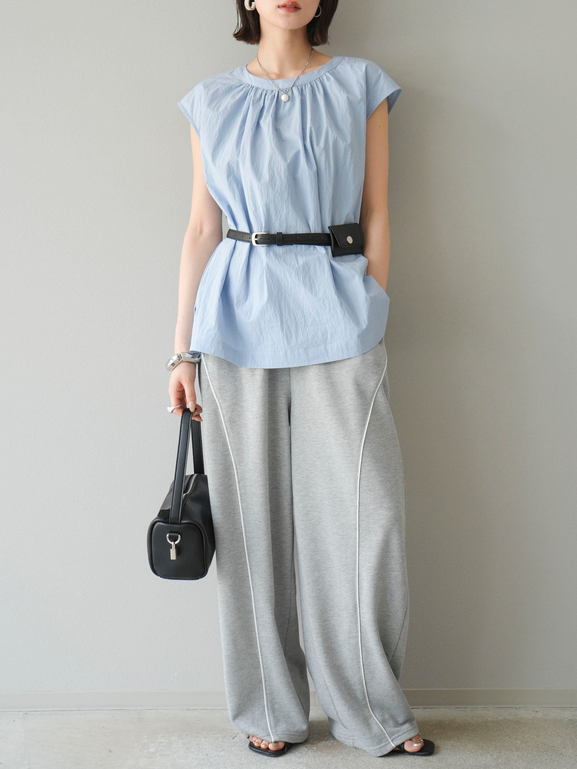 LUZeSOMBR】スウェットパンツ ボンディング グレー L TOPTEAM 予約