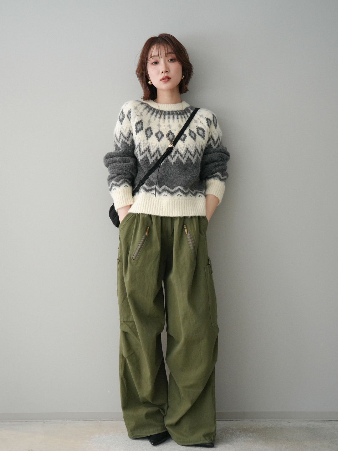 [予約]コットンタックループパンツ/khaki