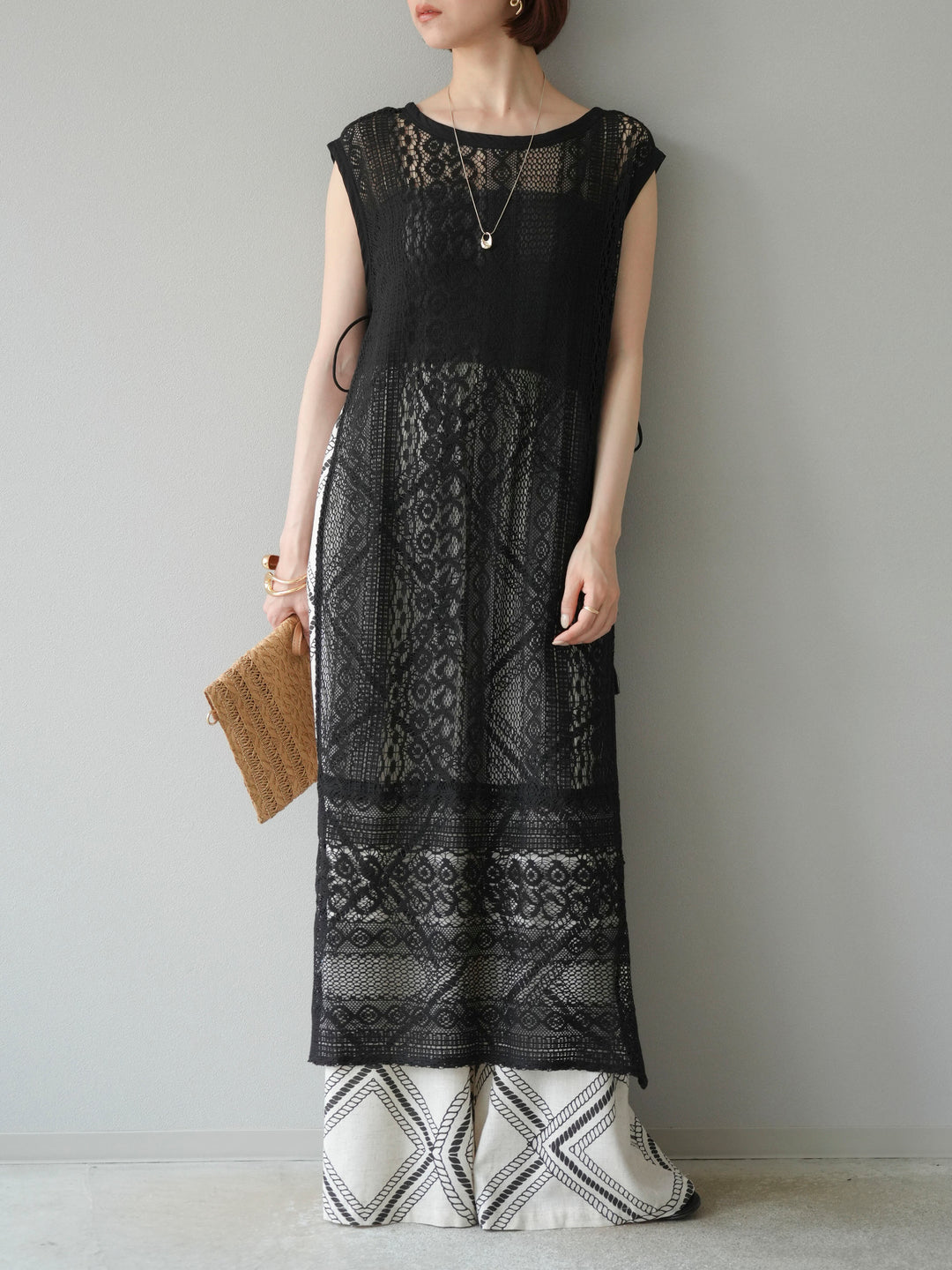 [訂位] 麻繩休閒褲/象牙白