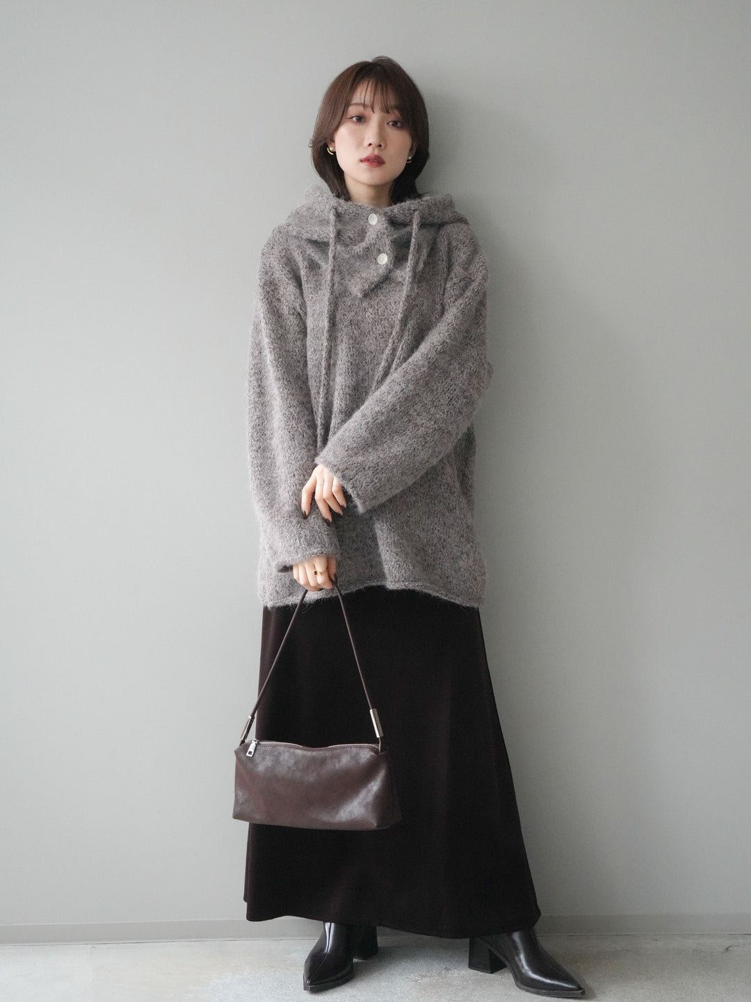 [SET]バラクラバSETニットプルオーバー+バラクラバSETニットプルオーバー(2set)