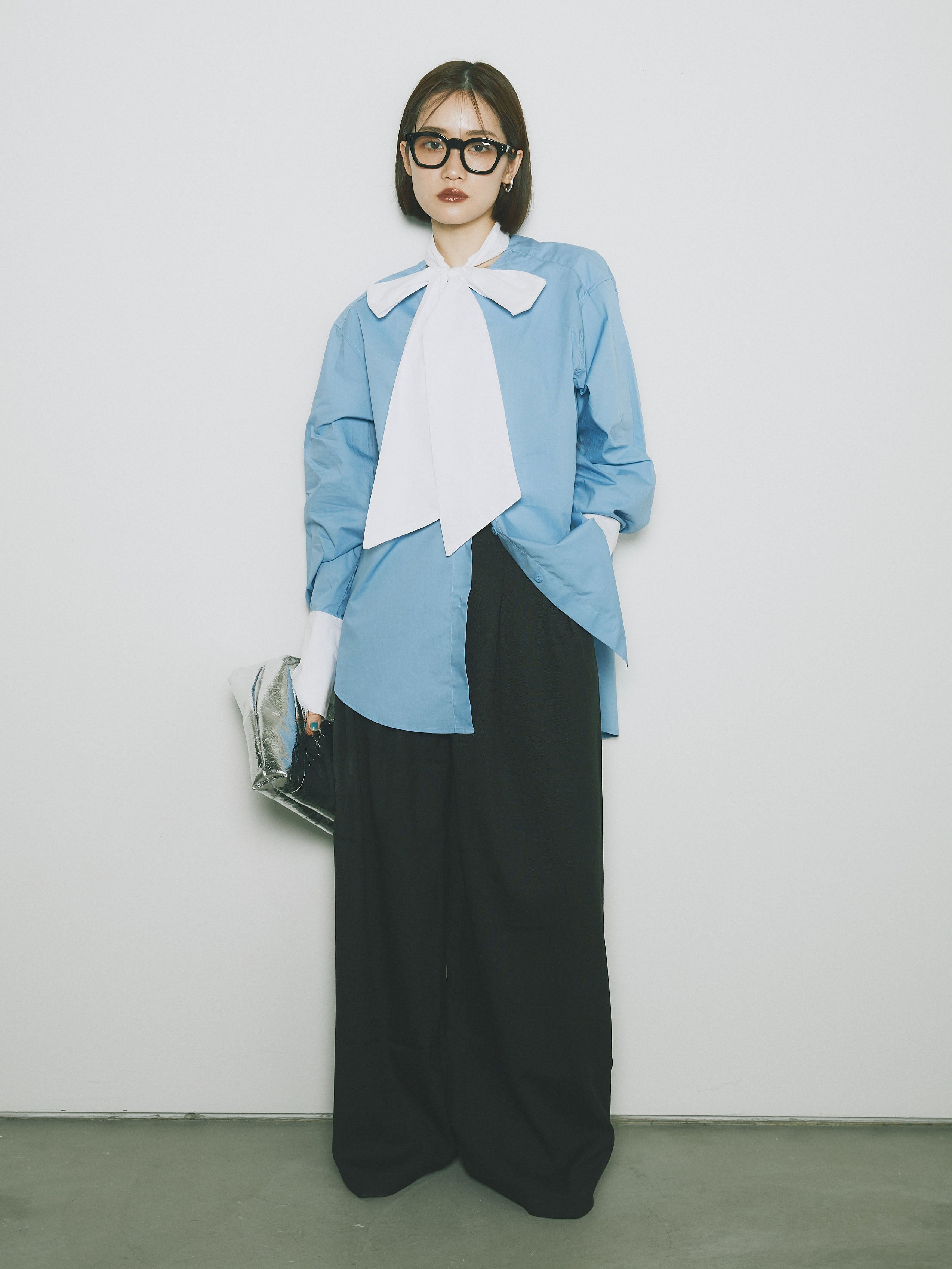 Lautashi ラウタシー ベルト付き リネン パンツ 黒 ２ Lautashi ラウタシー ベルト付き リネン パンツ 黒 2 Lautashi