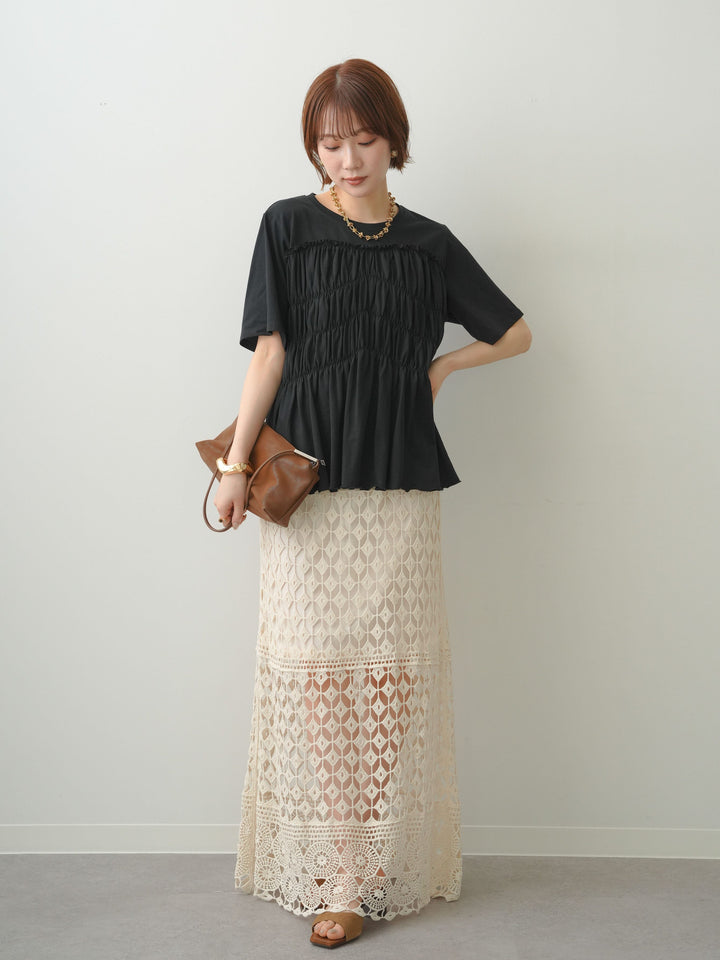 [SET]クールタッチシャーリングTEE+選べるアクセセット(2set)