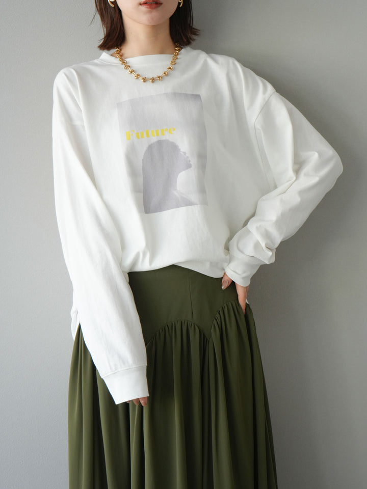 [予約]ウーマンプリントBIGロンT/オフ3