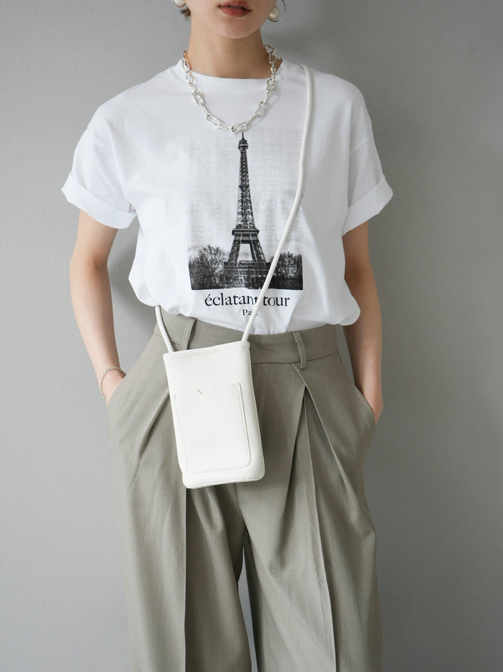 [Pre-order] Smartphone shoulder bag/ivory