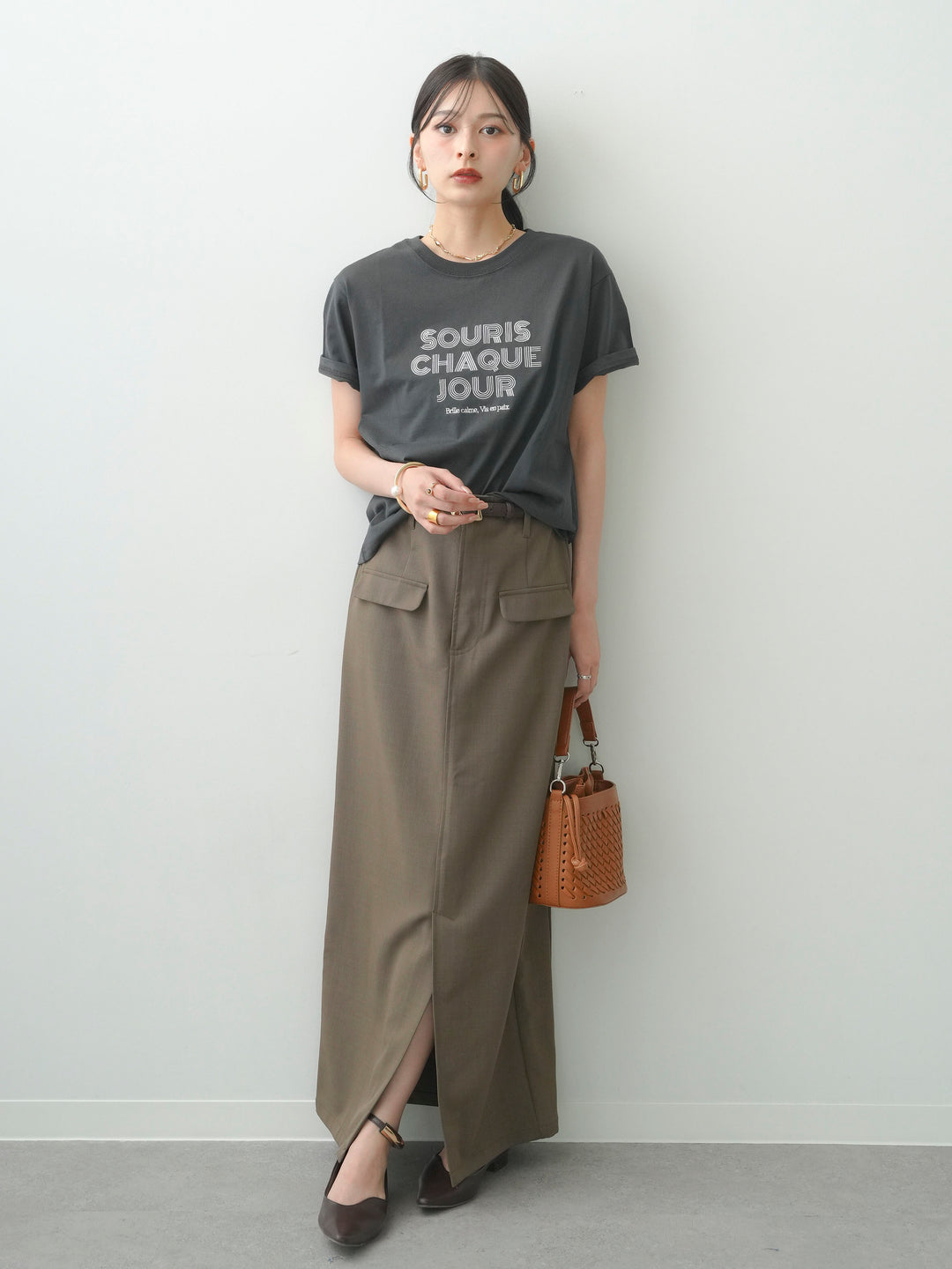 【套裝】Logo刺繡T卹+Logo刺繡T卹（2件組）