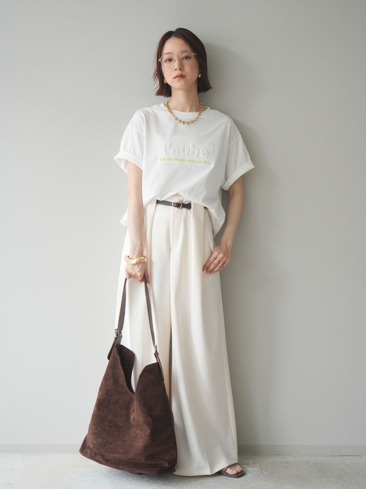 [予約]エンボスロゴTEE/off