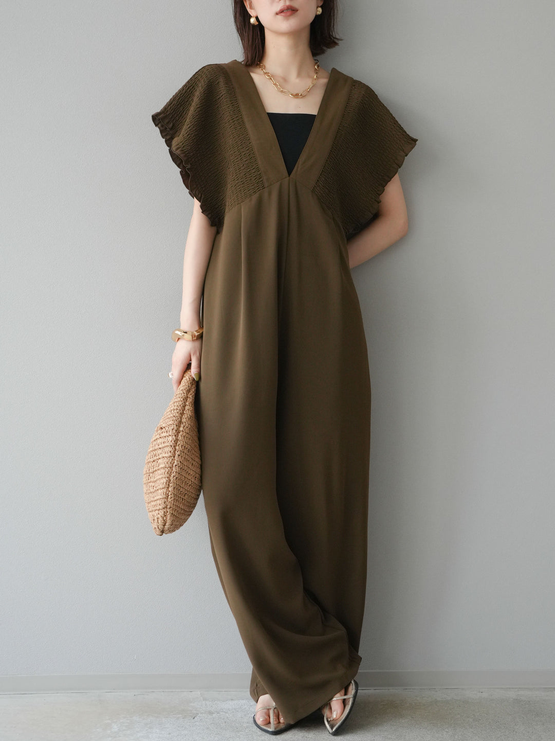 [予約]エステルシャーリングオールインワン/ブラウン