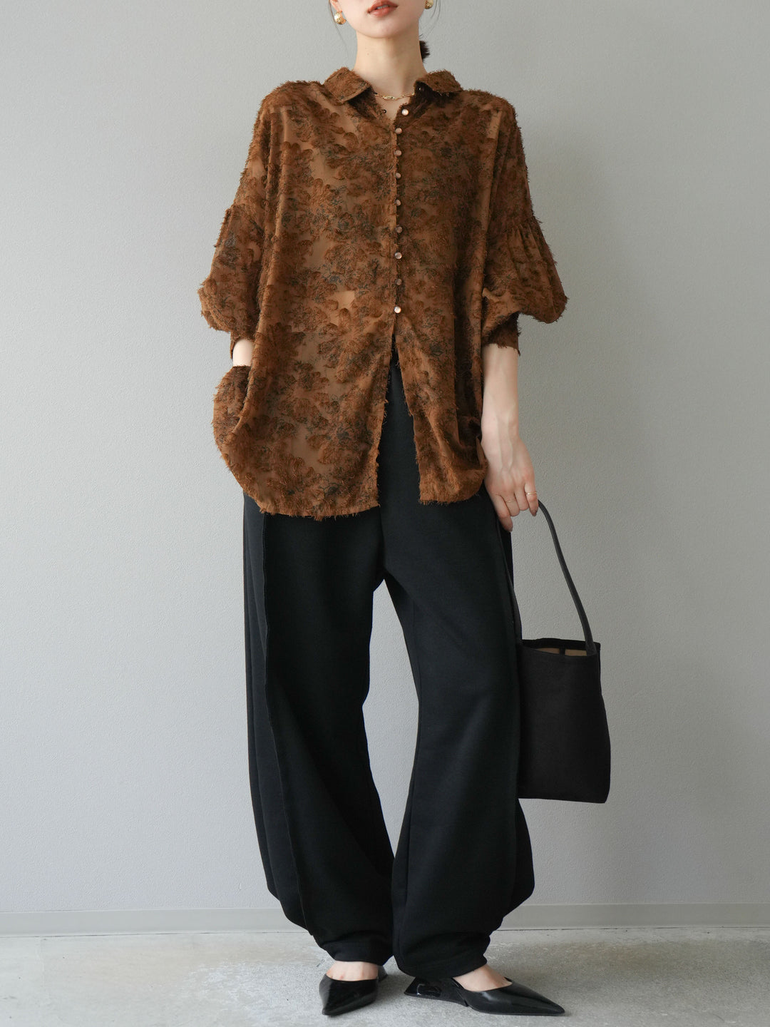 [預購] 2-Way Design 運動褲/黑色