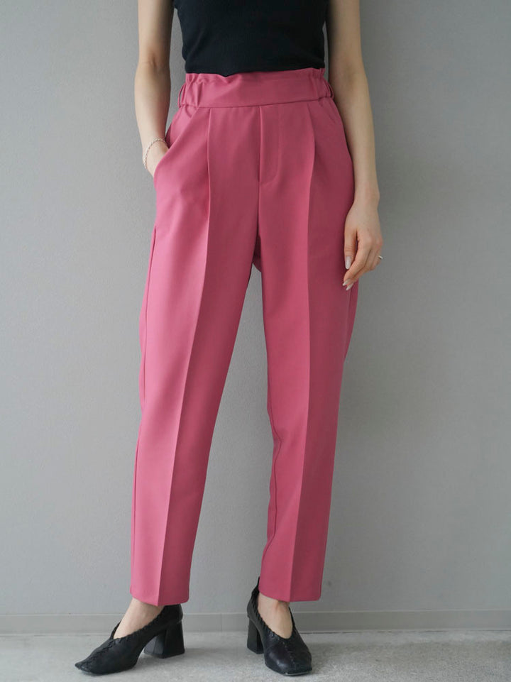 【預訂】輕鬆錐形褲/粉紅色