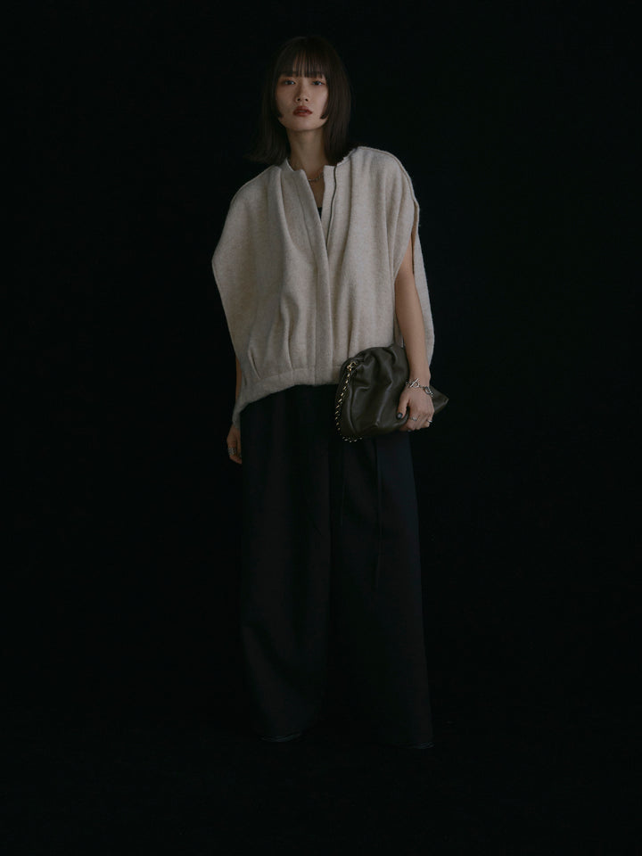 【Allure】[SET]ウール混コクーンブルゾン+ウール混コクーンブルゾン(2set)