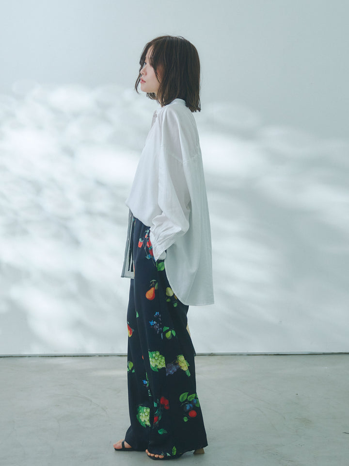 【Allure】[SET]テンセルデニムバックギャザーシャツ+テンセルデニムバックギャザーシャツ(2set)