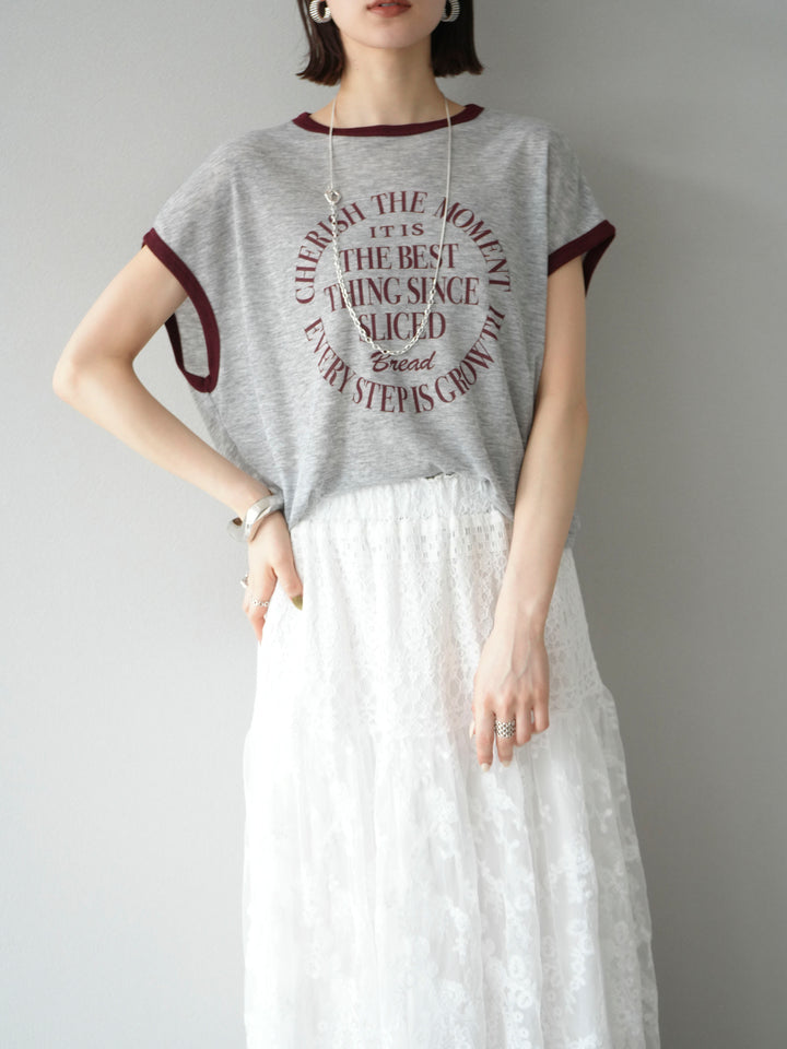 [SET]シアーフライス ロゴプリントT +シアーフライス ロゴプリントT (2set)